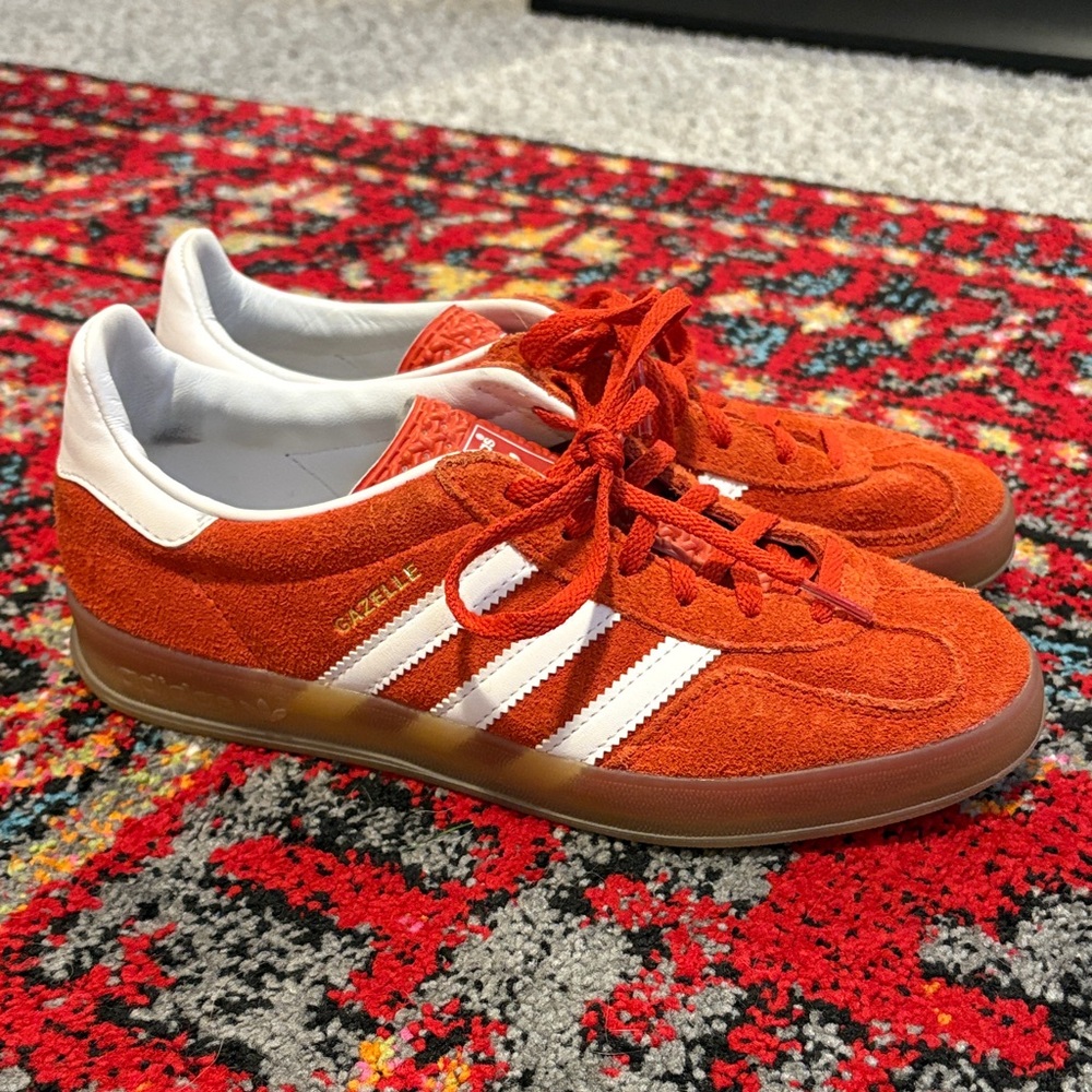 Adidas Gazelle Bold Orange Gum